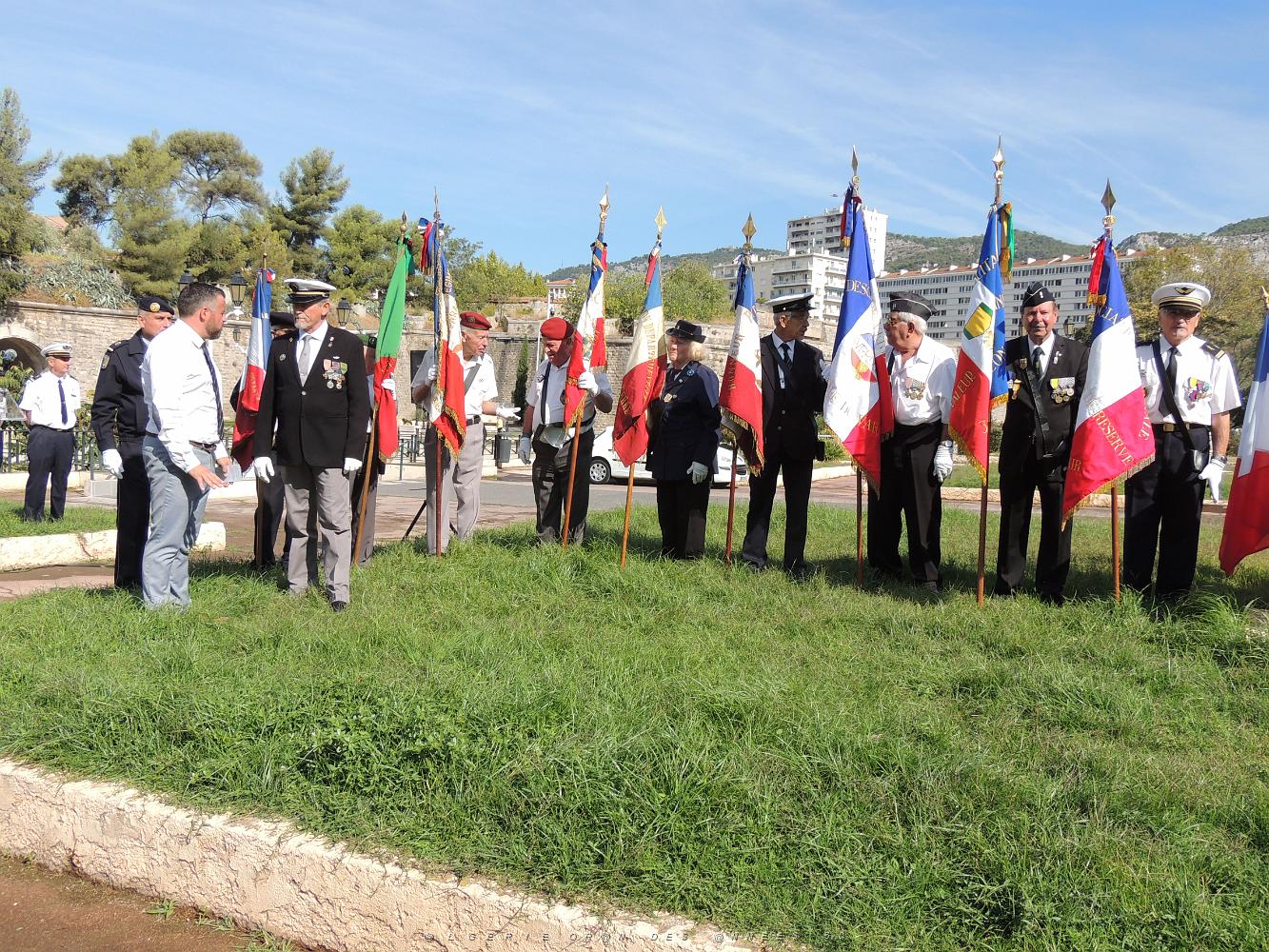 2019 09 11 TOULON 102EME ANNIVERSAIRE DE LA DISPARITION DE GEORGES GUYNEMER (28).JPG -           